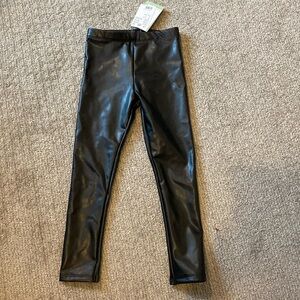 Nwt H&M faux leather leggings